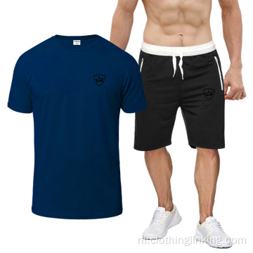 2 pc&#39;s Sets Casual trainingspak voor heren